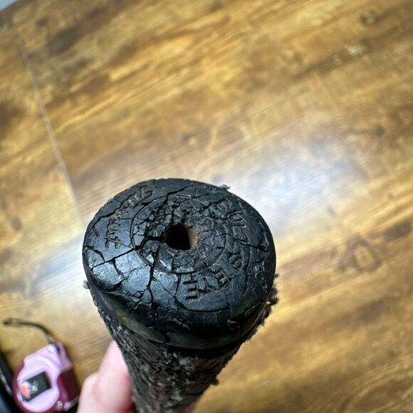 Acushnet Deep Face Bullseye Putter 34" Satin Finish John Reuter Jr Gold - Picture 11 of 11